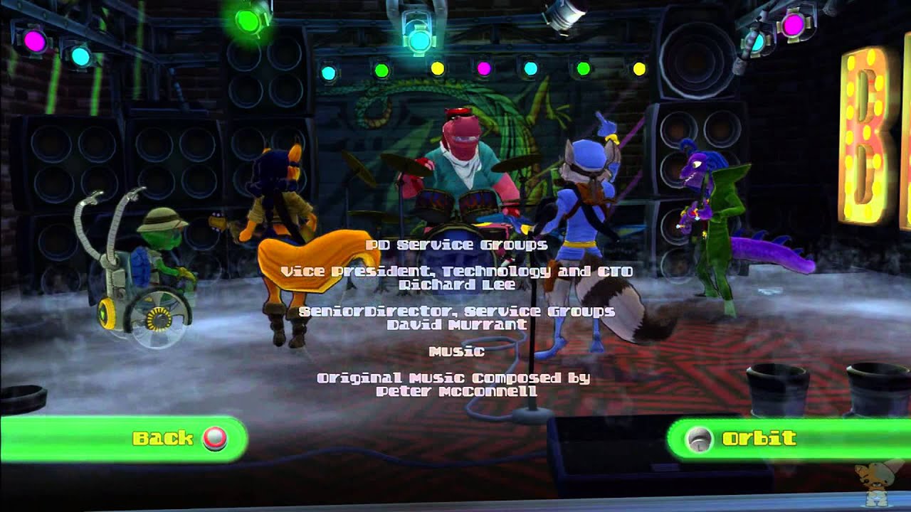 Sly Cooper: Bentley's Hack Pack - Rock Gods (Credits)
