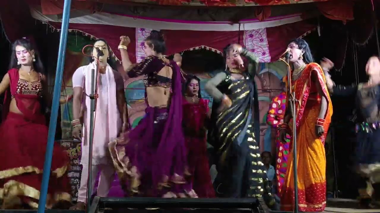नौटंकी कोरस #प्रार्थना#bhojpurimusic #रंगारंग चित्रहार मनचाहे गीत #Krishna Bhan Singh ki nautanki 