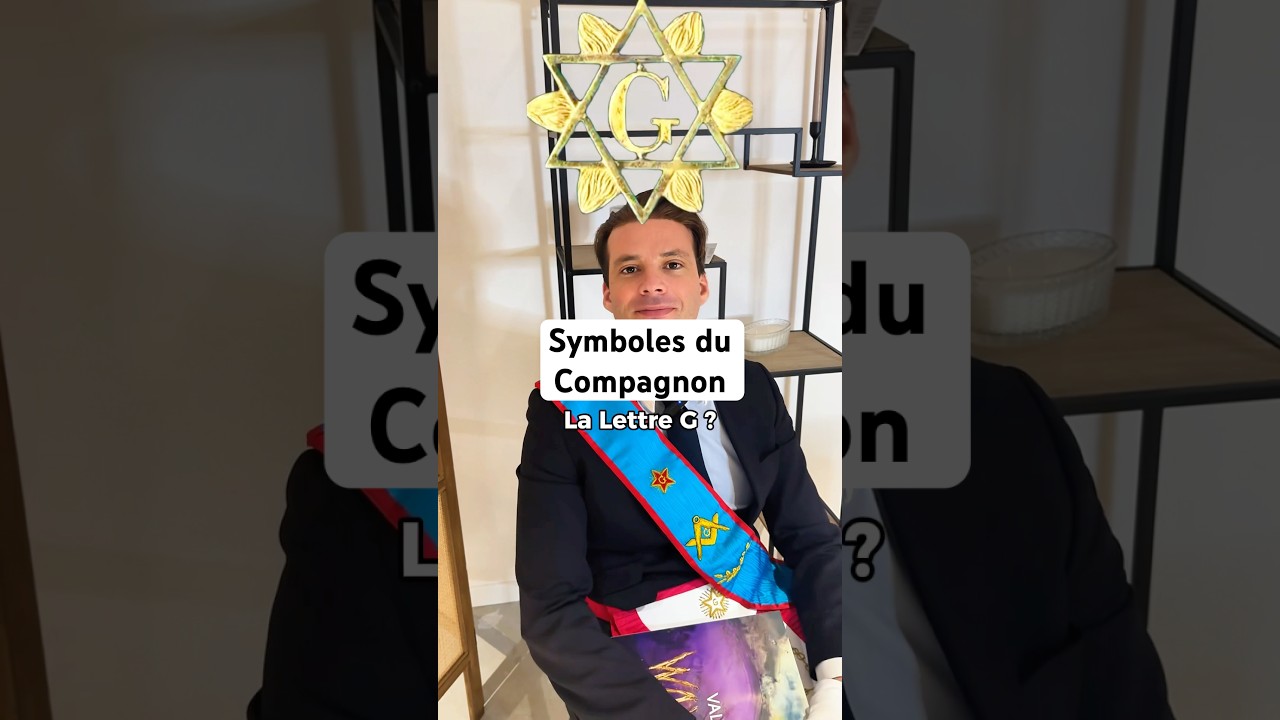 Symboles du Compagnon en #francma&ccedil;onnerie