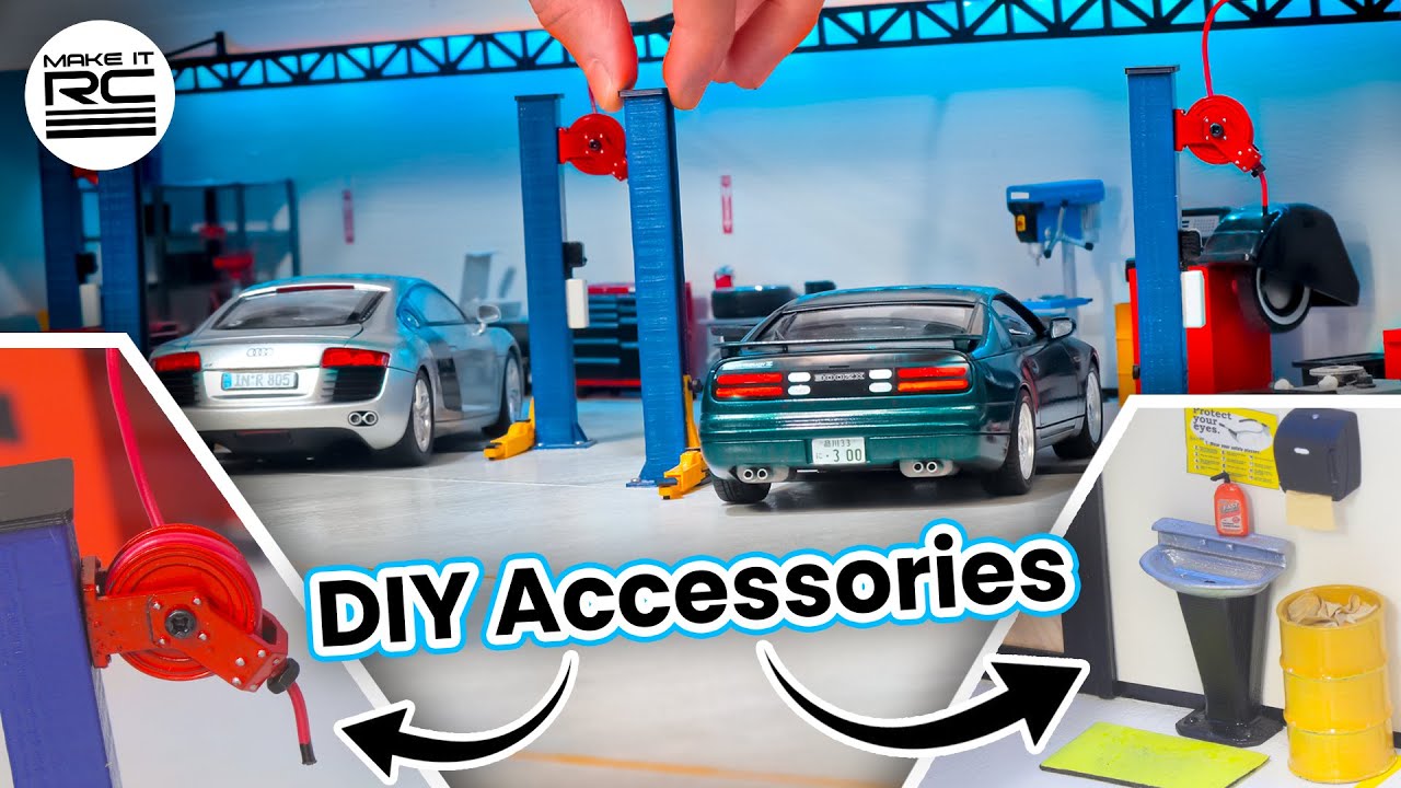 Building a Scale Shop for My RC Models 🔧 Adding More Custom Made Accessories!