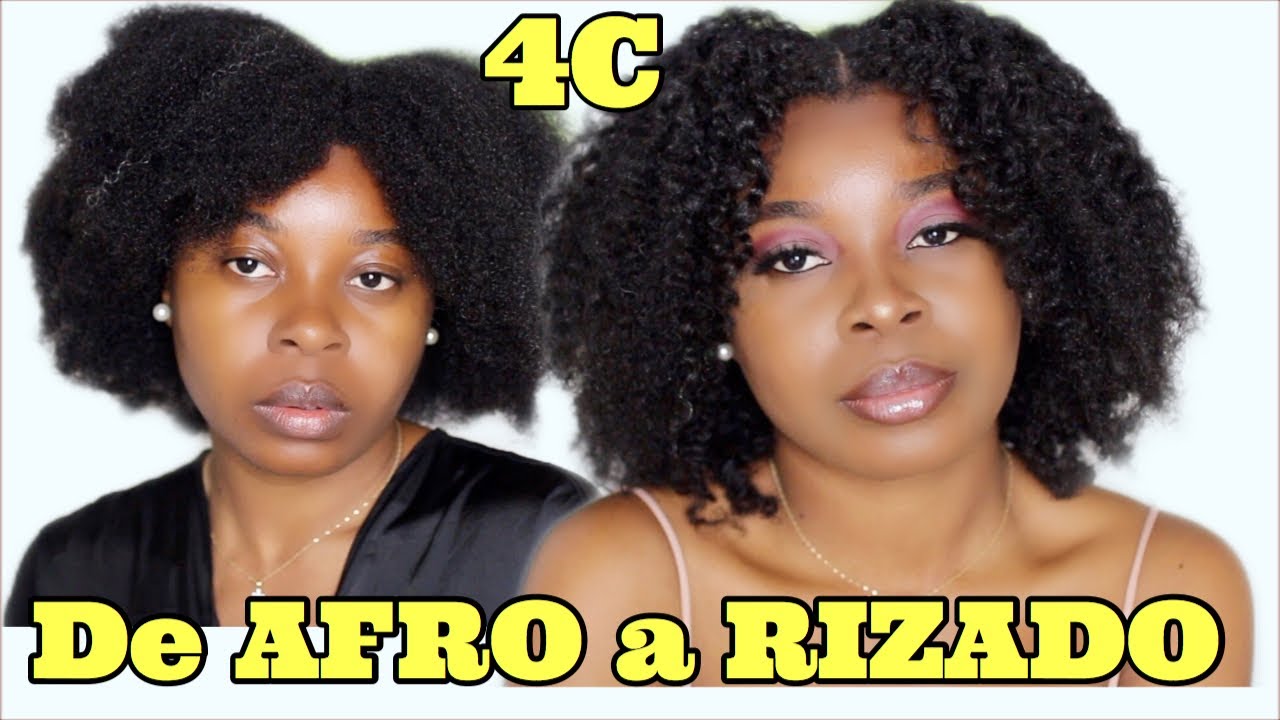 DEFINICIÓN del CABELLO AFRO con TRENZAS de RAÍZ || Cómo DEFINIR el CABELLO AFRO 4 C || RIHANEL