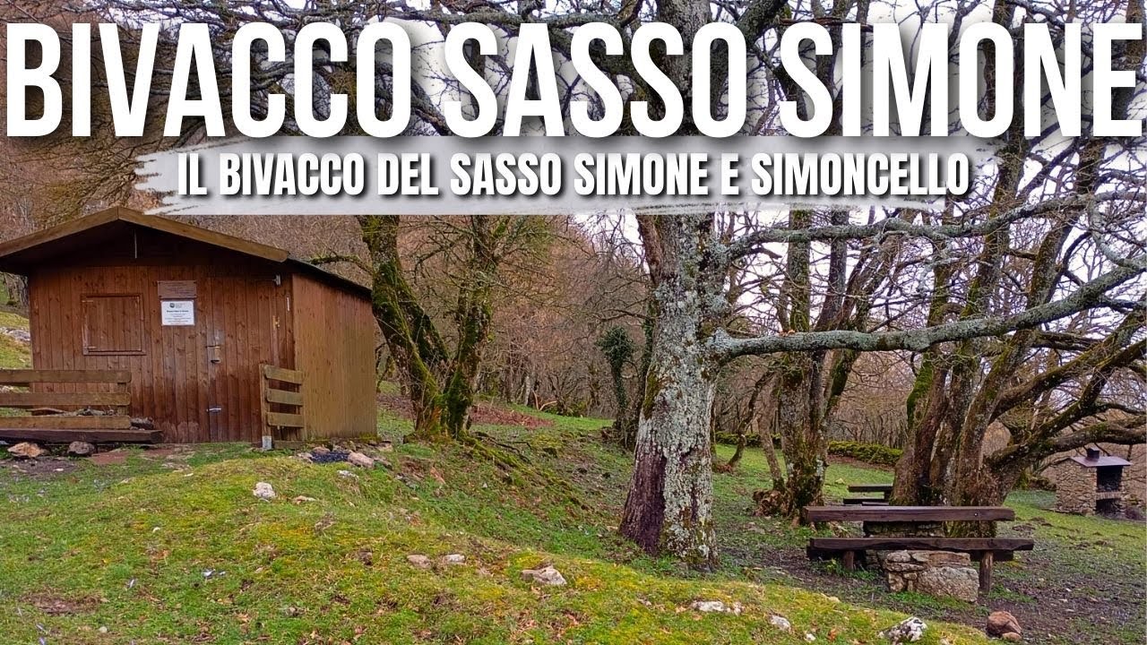 Il BIVACCO del SASSO SIMONE - Parco NATURALE del SASSO SIMONE e SIMONCELLO [4K]