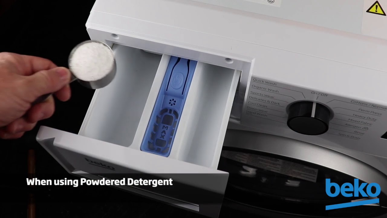 How to Use the Washer Dispenser