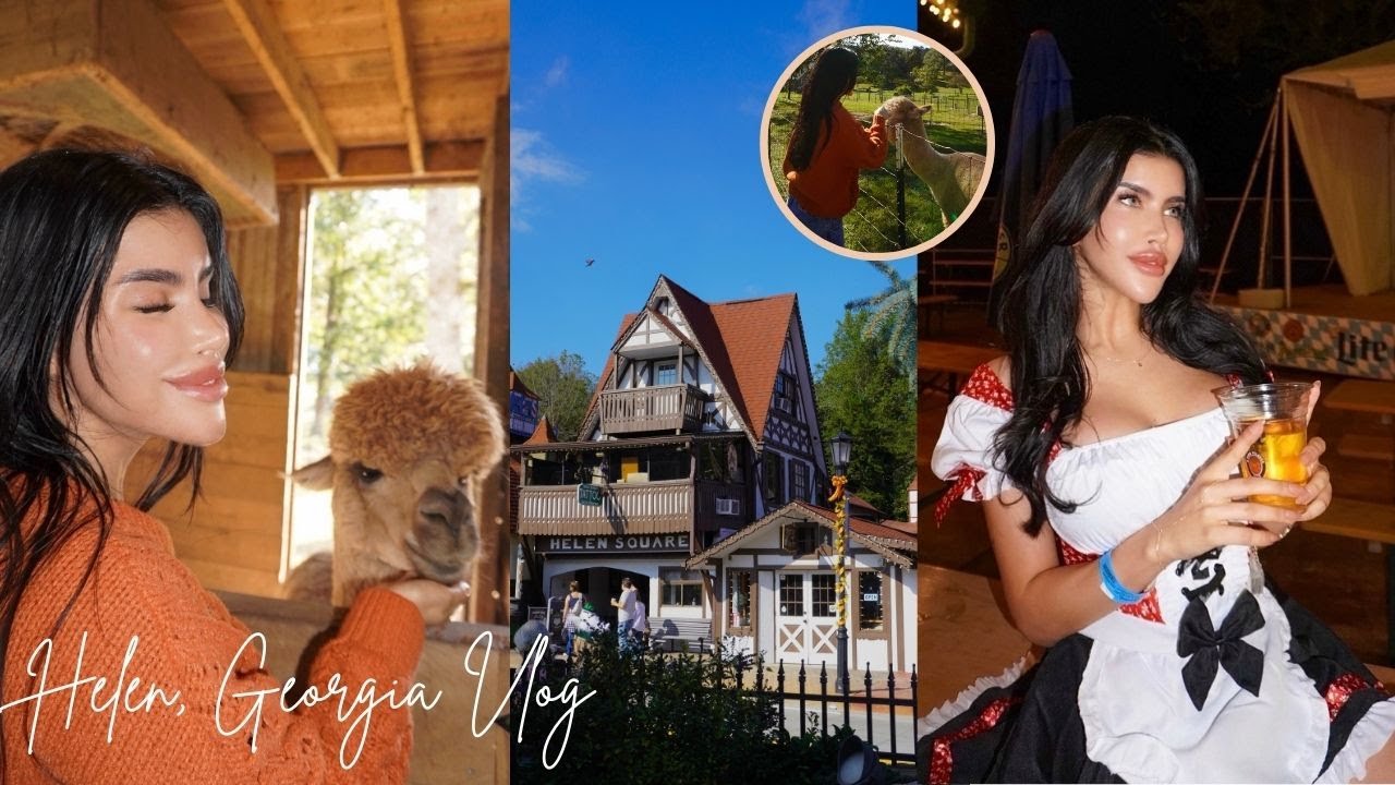 Oktoberfest, Helen Georgia Vlog: Dağ Evinde Hayatımın En Huzurlu Haftasonu 🏔️🍂🍺
