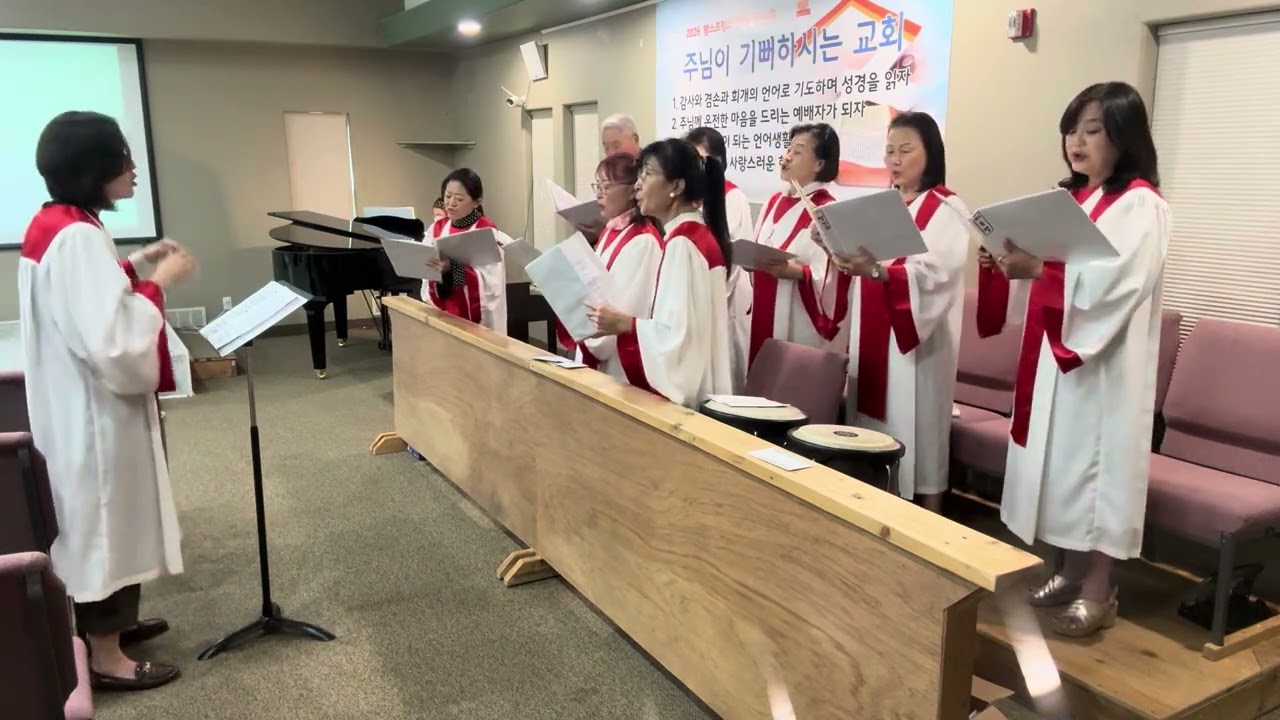갈보리산 위에 십자가 섰으니(할렐루야 성가대)