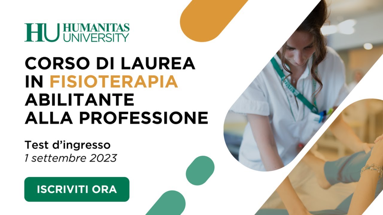 Corso di Laurea Triennale in Fisioterapia