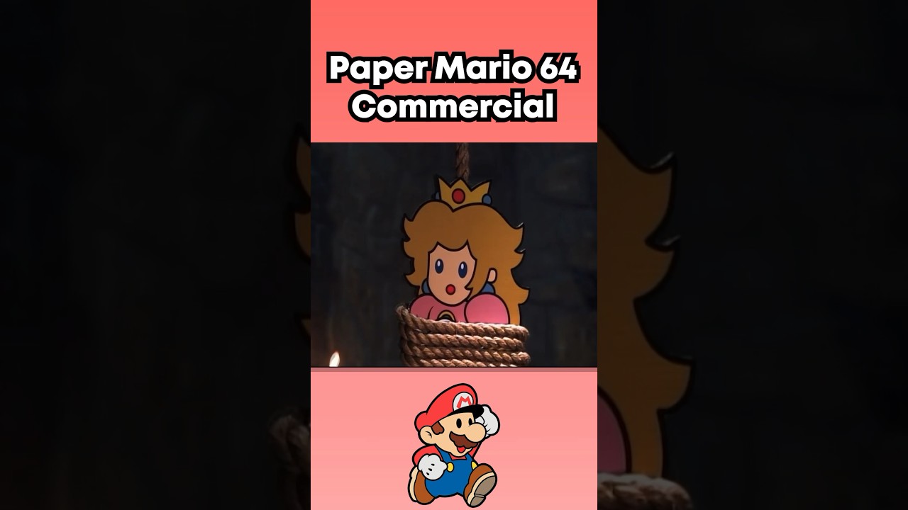 ПРОКЛЯТАЯ реклама Paper Mario 64&hellip;👀