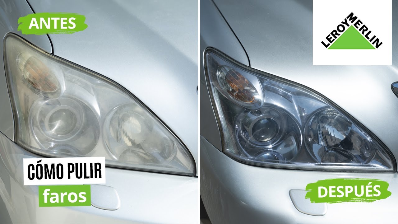 Cómo pulir los faros de un coche | LEROY MERLIN