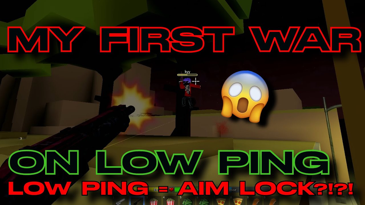 MY FIRST DAHOOD WAR ON 50 PING... 😨⭐
