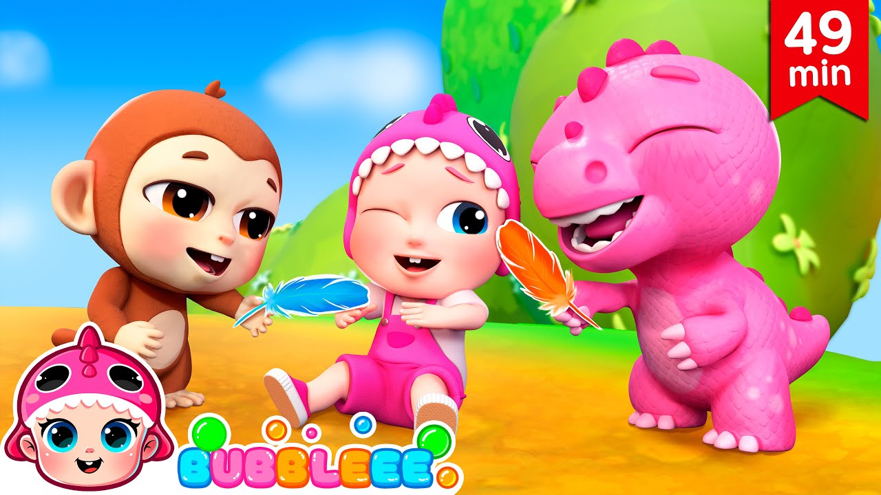 😄 Tickle Tickle + More | Bubbleee Nursery Rhymes & Kids Songs 🌟