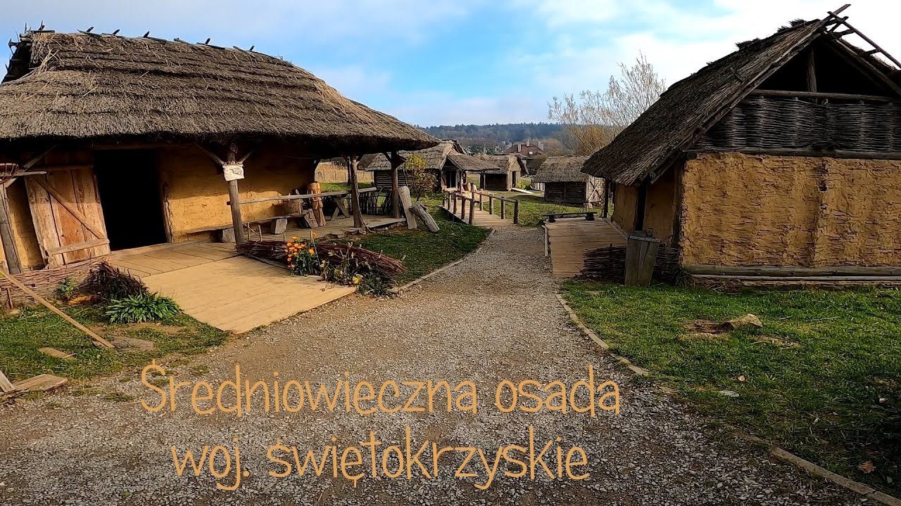 Średniowieczna osada - Góry Świętokrzyskie