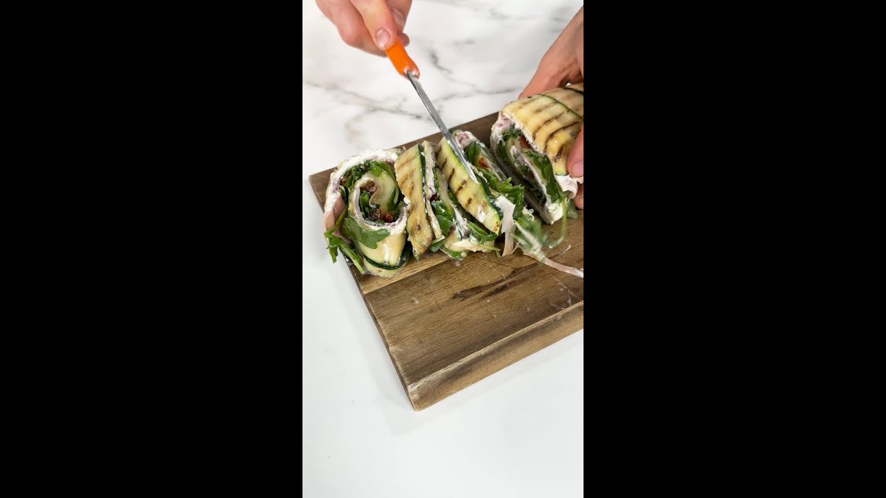 ROTOLO di ZUCCHINE GRIGLIATE: RICETTA a MENO di 10 EURO😎🌿🌞
