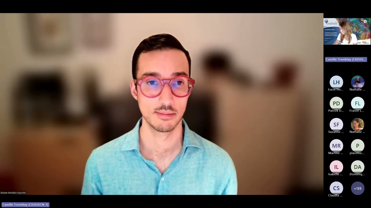 Expression d'un trouble de la personnalité dans un monde divers et complexe (Conférence)