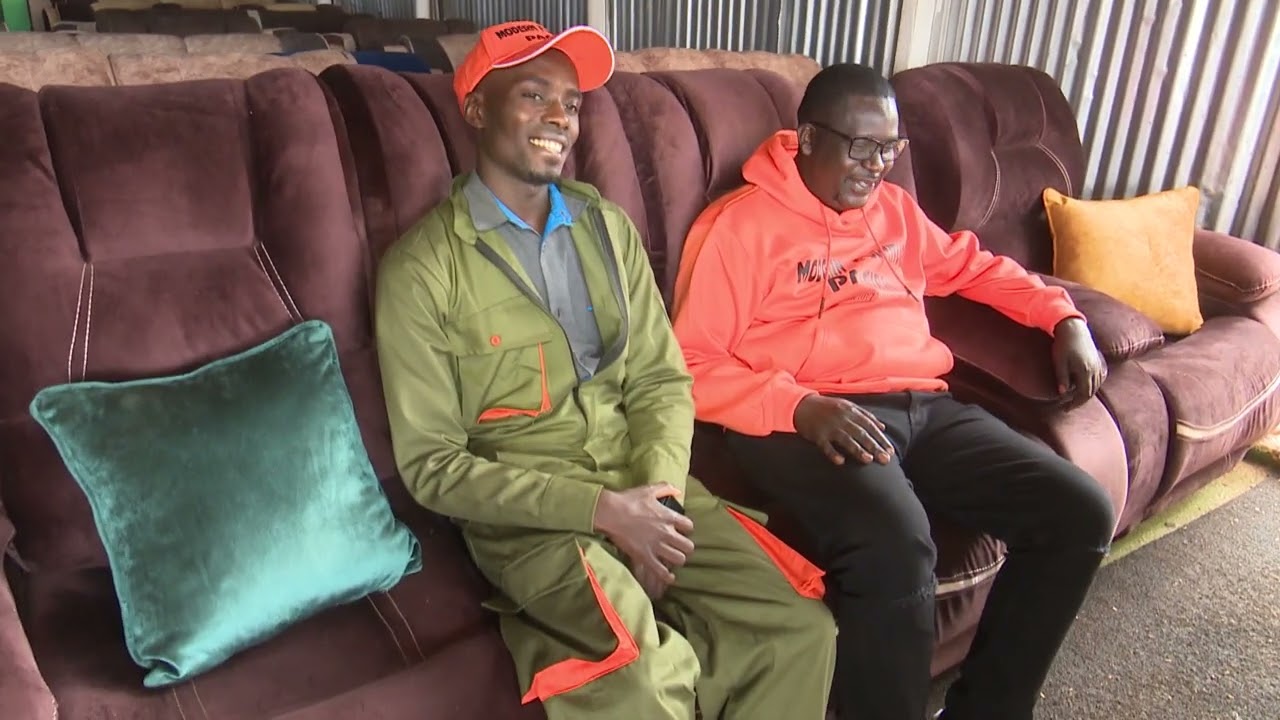 I dropped out in form 2, but I run the biggest furniture shop in nyeri,murage wa gitonga