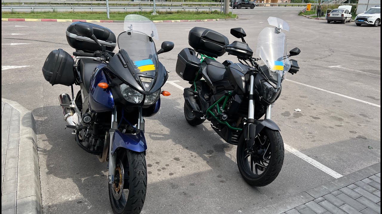 МОТОПУТЕШЕСТВИЕ ПО УКРАИНЕ НА BAJAj DOMINAR