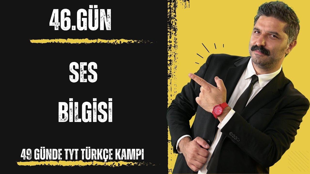 49 Günde TYT Türkçe Kampı / 46.GÜN / RÜŞTÜ HOCA