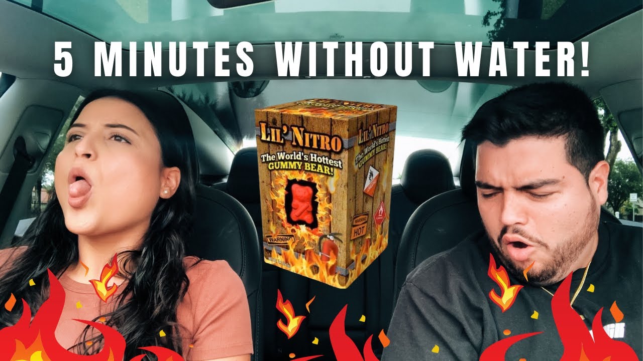 We Try The World's HOTTEST Gummy Bear | Lil Nitro's Challenge