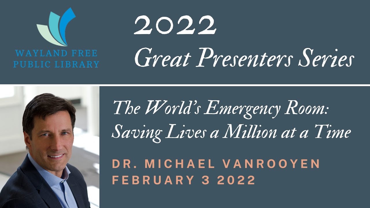 Great Presenters: Dr. Michael VanRooyen 