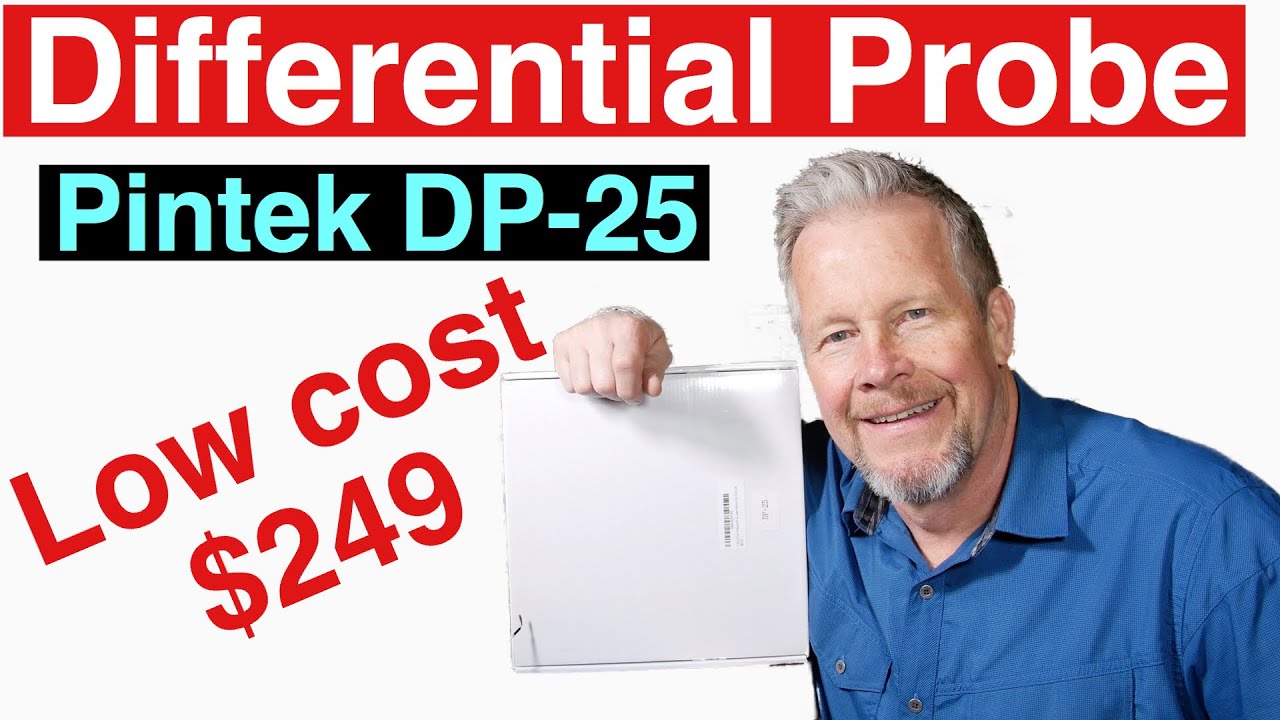 New low cost Pintek DP-25 differential probe