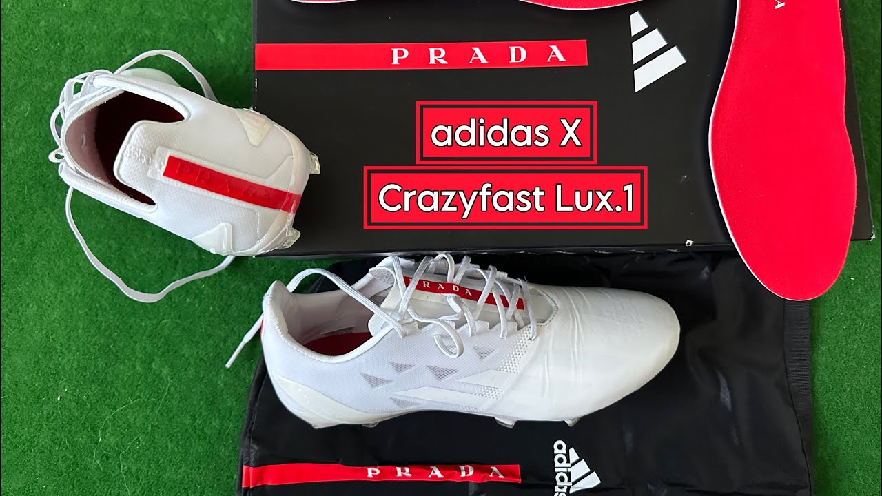 adidas X Crazyfast Prada Lux.1 | Rafael Le&atilde;o & Florian Wirtz Boot unboxing + on Feet