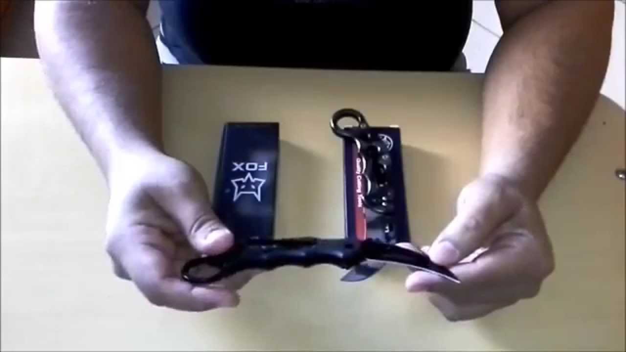 Canivete Karambit FOX e Smith e Wesson