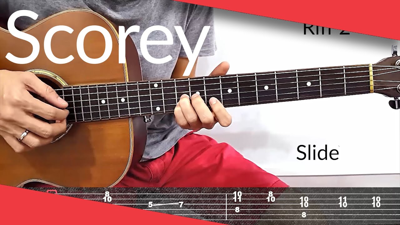 Dior You (Scorey) Guitar Tutorial | Tab, Chords