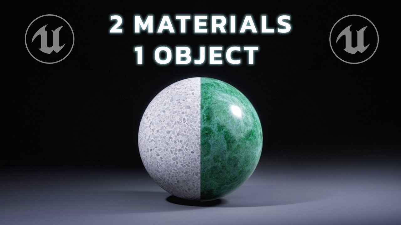 Как добавить несколько материалов к одному объекту в Unreal Engine 5 — Учебное пособие
