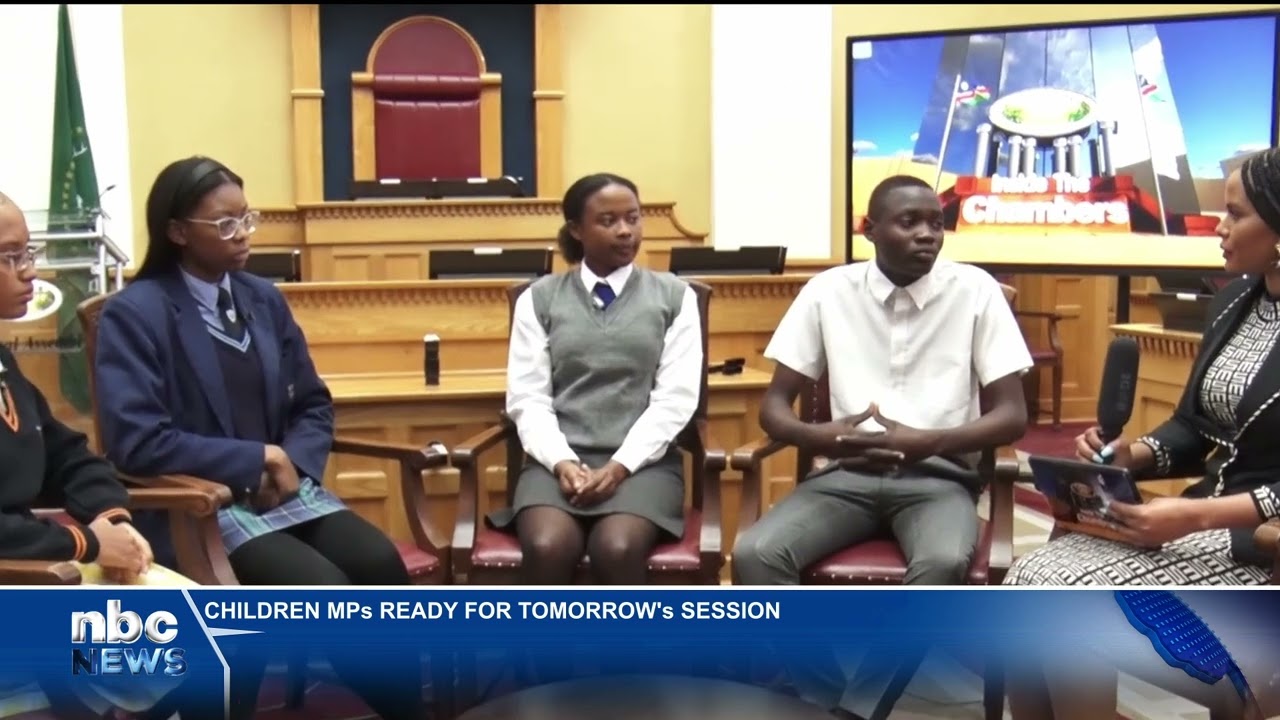 Children's Parliament of Namibia prepares for 6th session - nbc