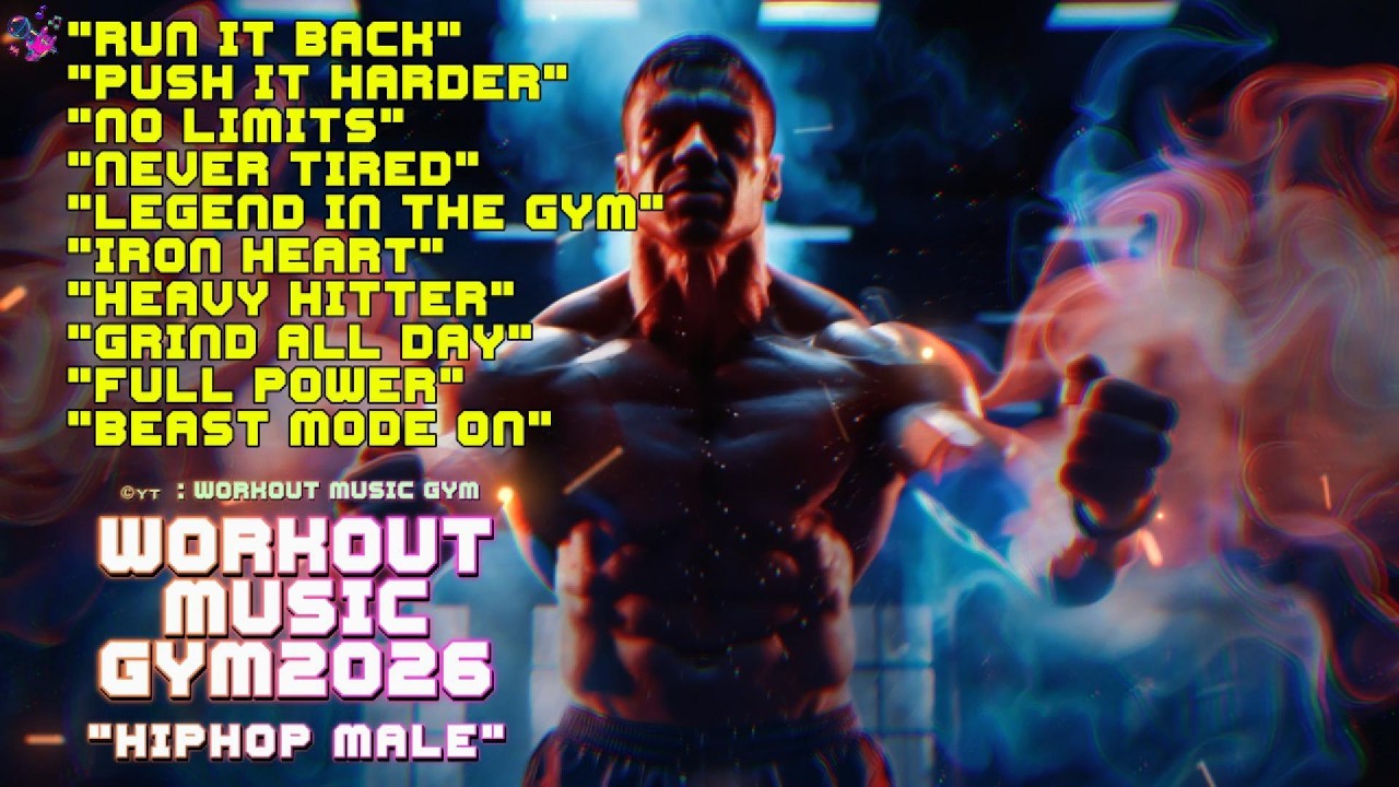 🎧Workout Music 2026 💪 Fitness & Gym Workout Best Songs : 🔥HIPHOP STYLE 🏋️‍♂️Fitness & Gym Workout