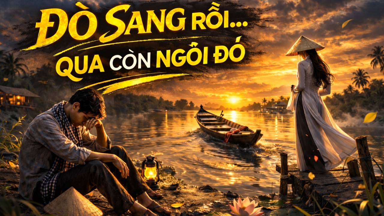 Đò Sang Mà Em Chưa Kịp Khóc | Album Nhạc Trữ Tình Miền Tây 2026 – Bolero Buồn Mưa Đêm