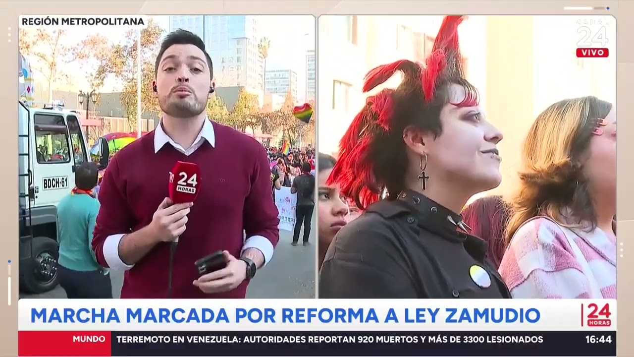 M&aacute;s de 100 mil personas en Marcha del Orgullo 2026 en Chile