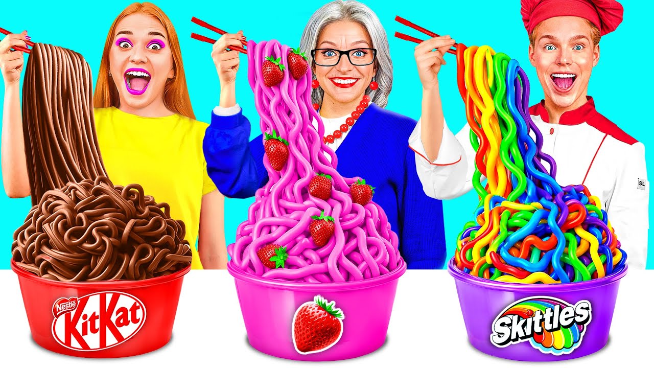 Кулинарный Челлендж: Я против Бабушки | Фантастическая Кулинарная Битва от Crazy DO