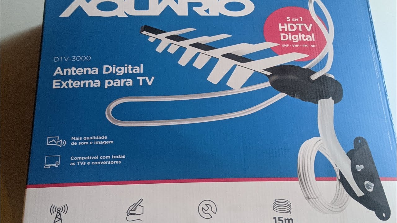 Antena DTV 3000 será que melhorou o sinal ?