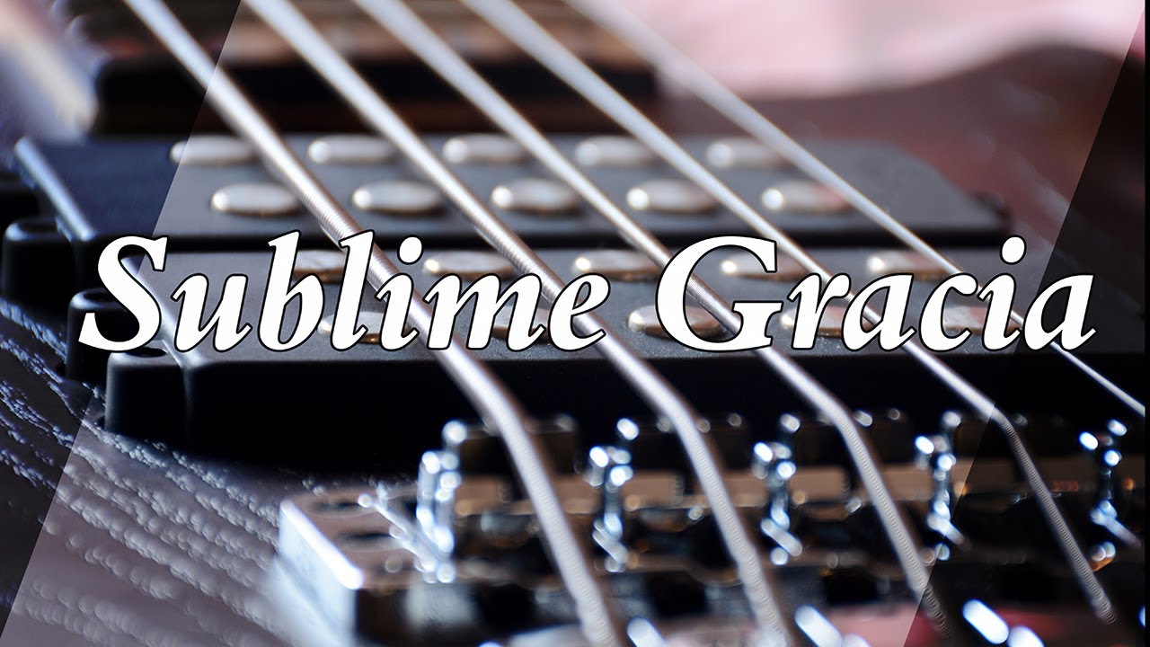 Sublime Gracia, solo de Guitarra Bajo Expactacular/Amazing Grace Bass Cover/Great Solo