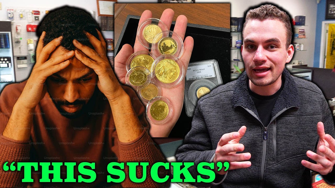 Collector LUQIDATES $10,000 IN GOLD Because Of This! (UNFORNTUNATE)