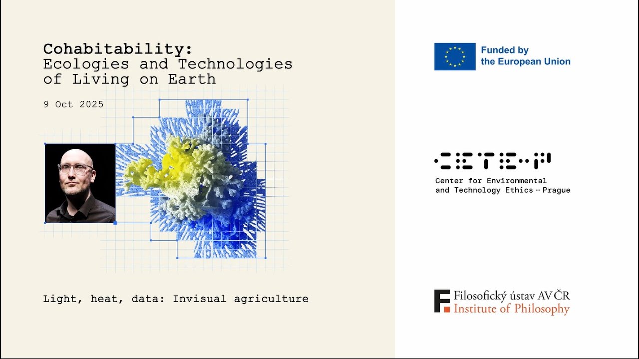 #lecture  | Jussi Parikka: Light, Heat, Data: Invisual Agriculture