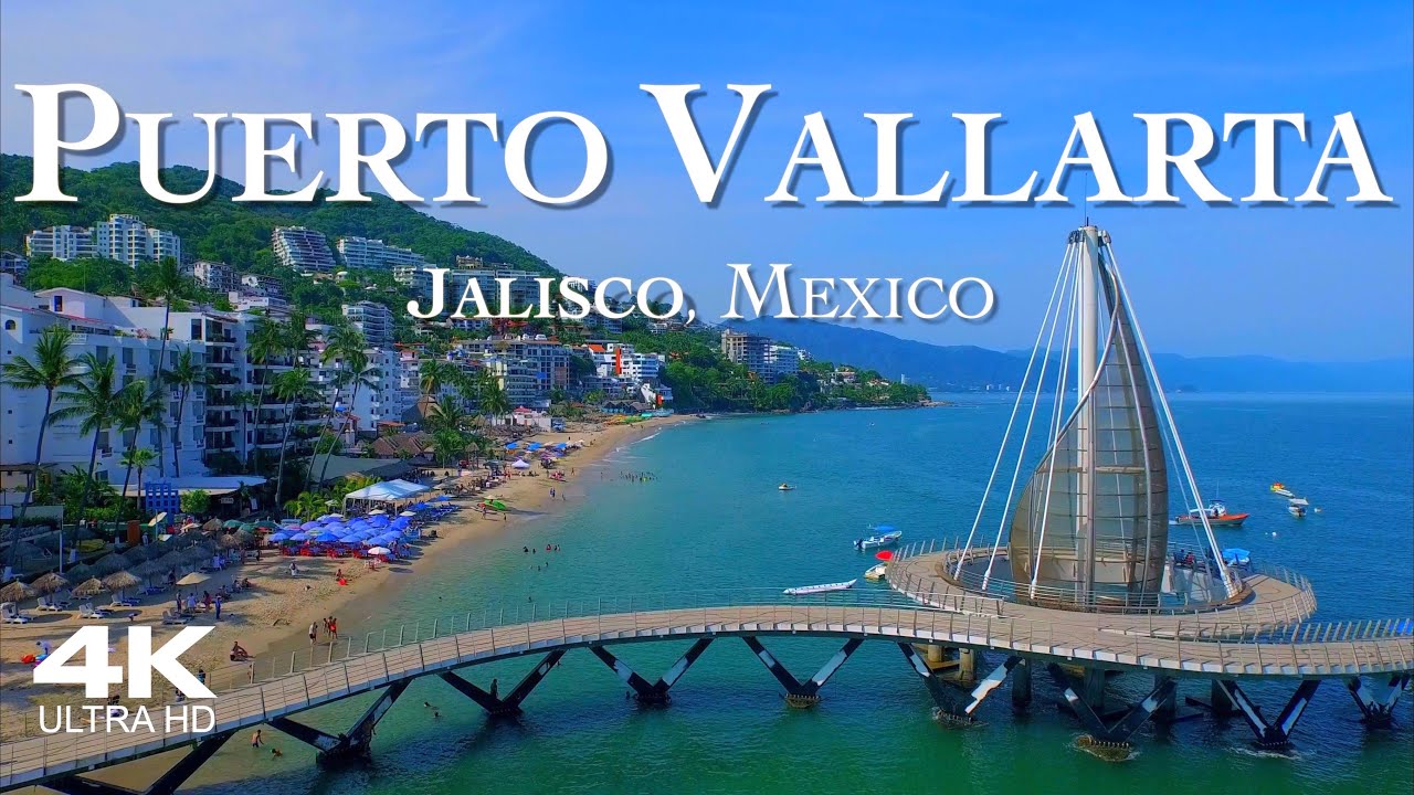 PUERTO VALLARTA 🇲🇽 Drone Aerial 4K | Jalisco Mexico Ultra HD Zumbido PVR P.V.