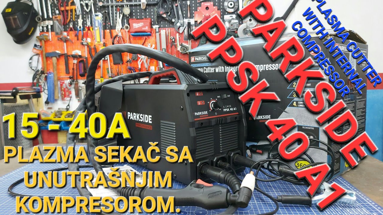 Parkside plazma PPSK 40 A1 - raspakivanje i 