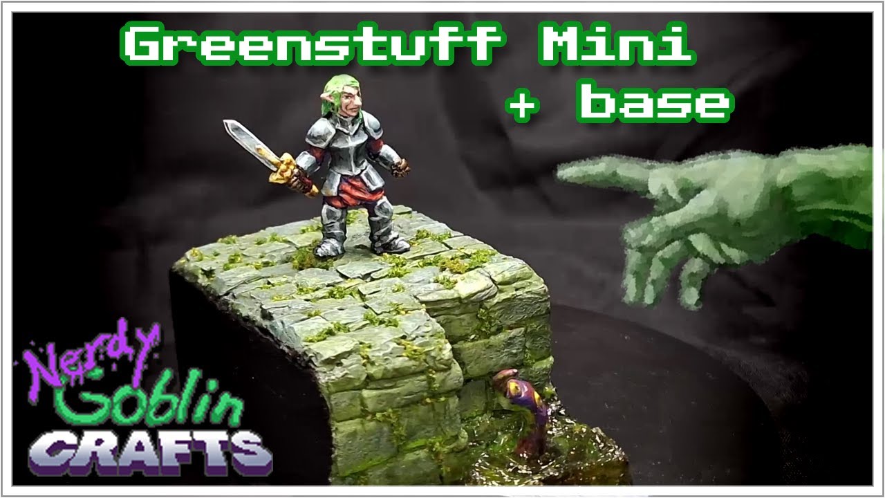 Making a Greeenstuff Elf Mini