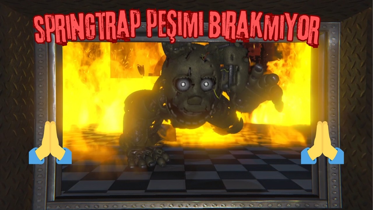 Bu Oyun Resmen TROLLÜYOR - Springtrap Bölümü | The Gliched Attraction bölüm 3