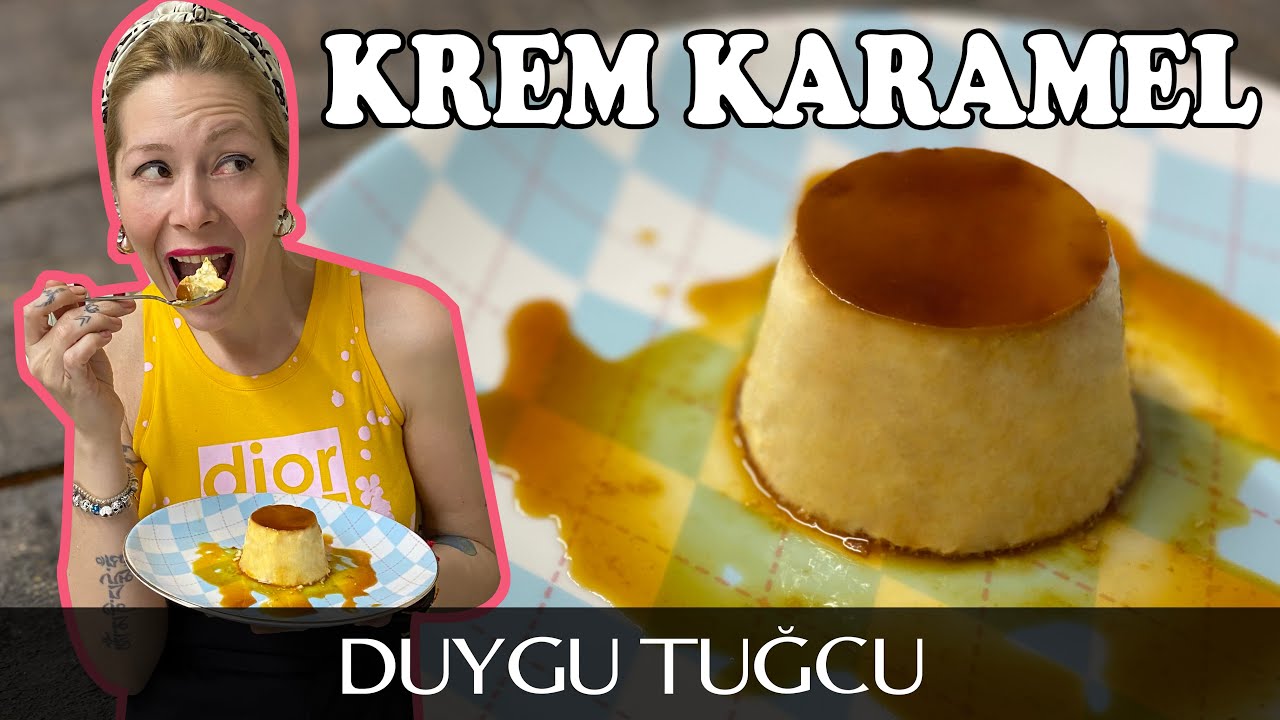 Krem Karamel Tarifi 🍮 | HAFİF VE AŞIRI LEZZETLİ KREM KARAMEL 🍮 | Chef Duygu Tuğcu
