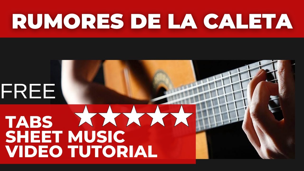 Guitar Tutorial - RUMORES DE LA CALETA by Isaac Albeniz - EliteGuitarist.com Part 1/5