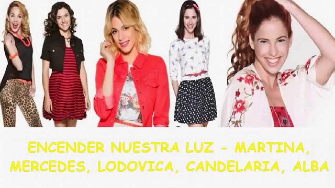 Violetta 3 - Encender nuestra luz - Chicas (Letra) HQ