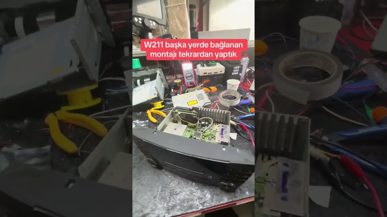 Mercedes w211 Bluetooth montajı