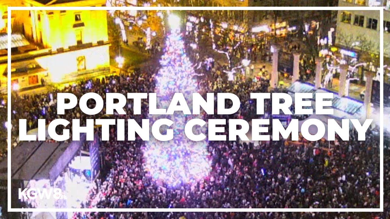Portland Tree Lighting ceremony | Watch now