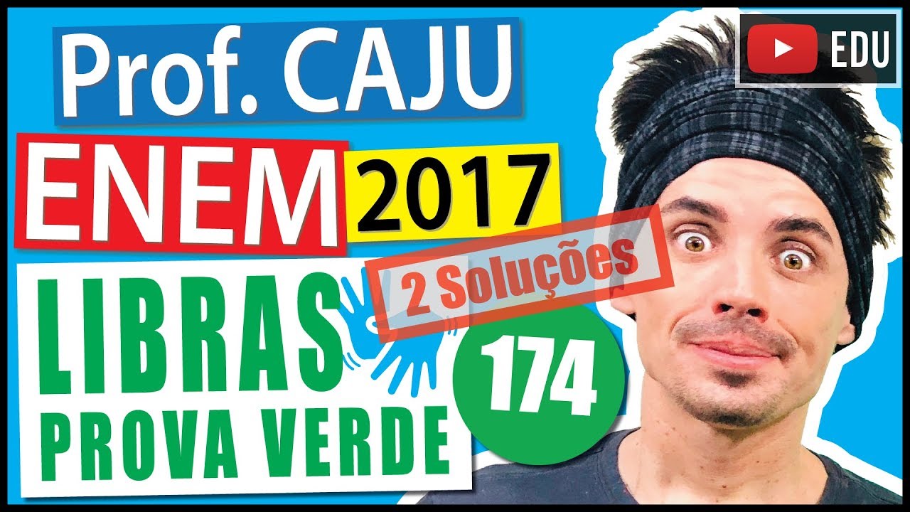 [ENEM Libras 2017] 174 📗 ÁLGEBRA Para incentivar a reciclagem e evitar lixo espalhado durante as
