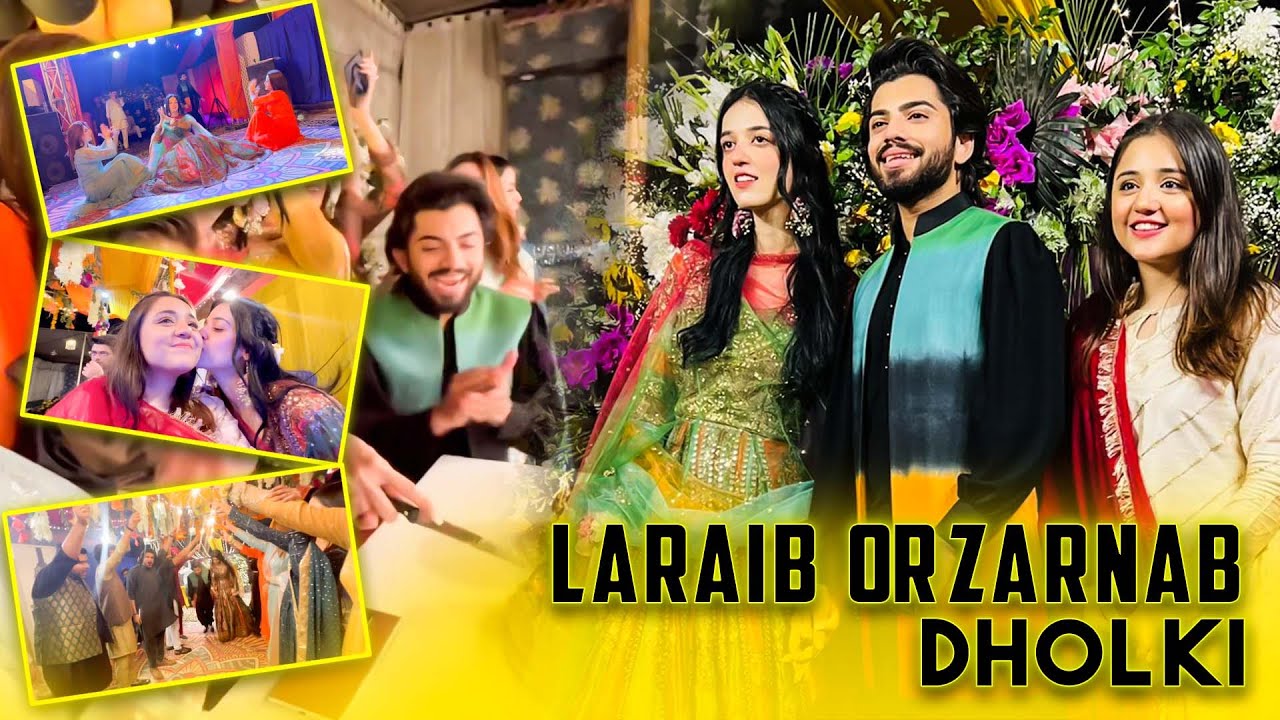 ZARAIB Ki DHOLKI | Laraib Zarnab Dholki | Zarnab Birthday Surprize