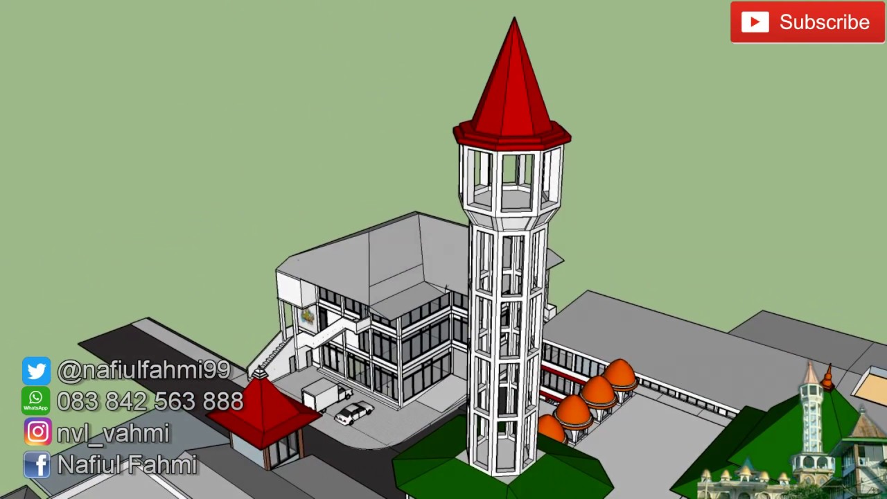 PPTQ AL ASY ARIYYAH WONOSOBO | 3D SKETCHUP