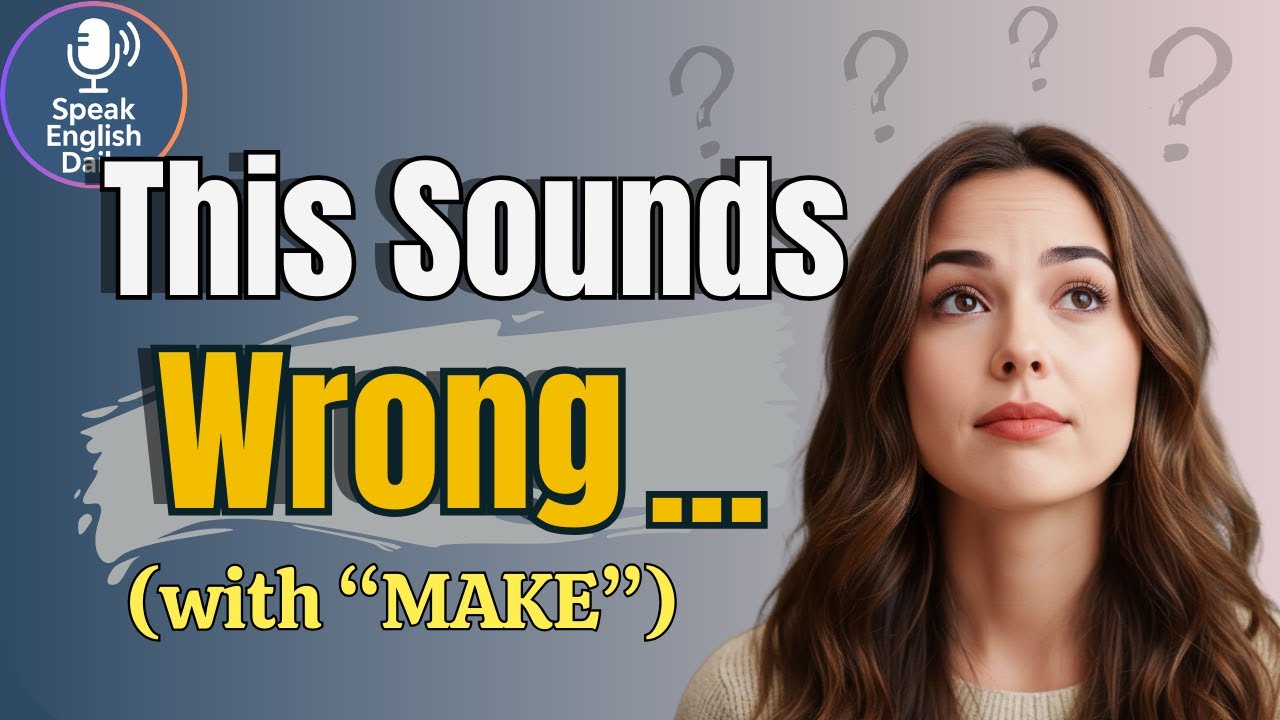 This English Mistake Makes You Sound Unprofessional at Work | Shadowing English Speaking Practice