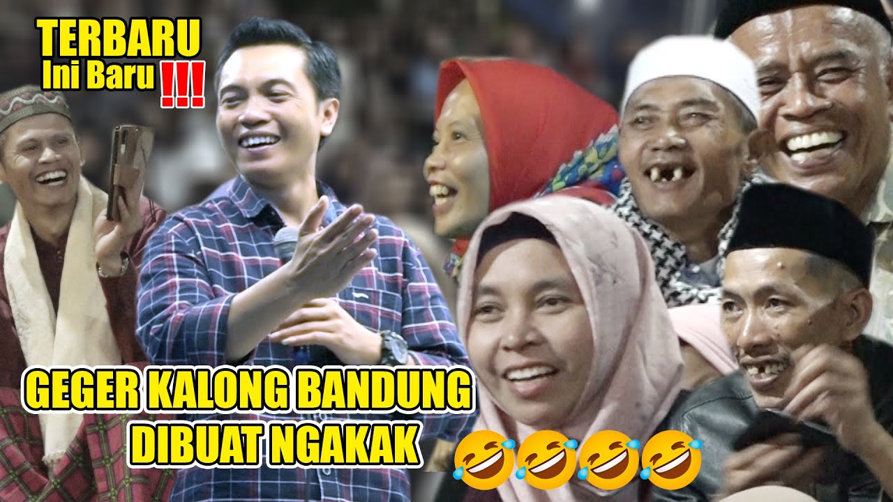 TERBARU CERAMAH USTAD NANA GERHANA LUCU DIBUAT NGAKAK SEMUA MUSTAMI GEGER KALONG BANDUNG